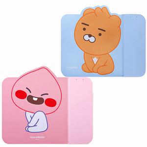 카카오프렌즈 고속 무선 충전 마우스 패드 귀여운 예쁜 캐릭터 라이언 어피치 노트북 마우스 받침대 매트