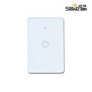 스마트빌 IoT wifi 터치 조명 원격제어 타이머 음성인식 1구 화이트 스마트홈 스위치