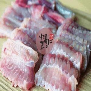 진품 국내산 참홍어 1kg 약한숙성