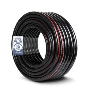 흑고압호스 15x30 물호스 농업용 배수 공업용 pvc 호수