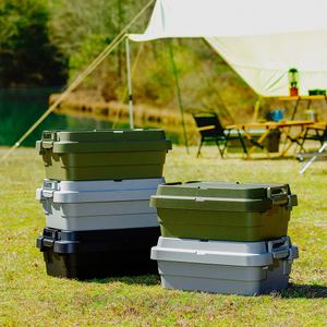 캠핑 박스 수납 테이블 정리함 카고 박스 로우 30L