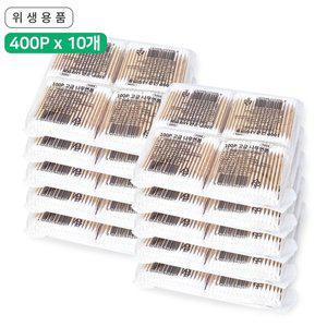 [잡동산이]고급나무면봉 4000P (100Px40개)/위생면봉/멸균/아기/유아/고급면봉/4p중포장