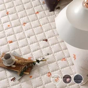 다용도패드 선물/스잠 리틀베어 침대 이불패드 고정밴드형 MS/S/SS/Q