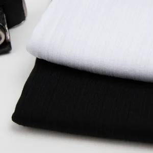 유명한원단 티셔츠원단 20수 면 골지 스판 다이마루 코튼 레이온 무지 천 화이트 블랙 2종