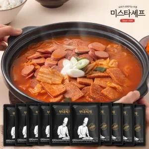 [미스타셰프] 부대찌개 600g x 10팩