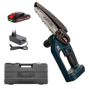 주피터 충전 체인톱 세트 JMC20V-150P 미니 전기톱 벌목작업 6인치 소형 전동톱