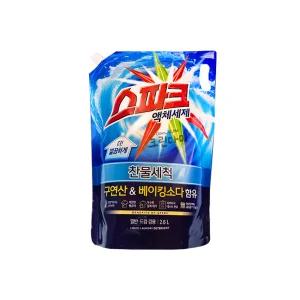 스파크 액체세제 찬물세척 세탁세제 리필 2.6L x1개