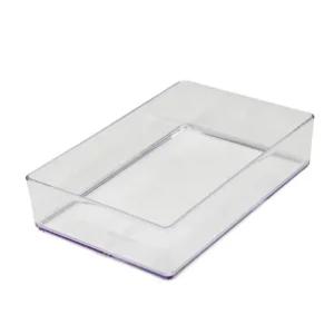 크리스탈 뷰티 정리용품10호.화장품 악세서리 메니큐어 머리끈 투명 층층수납