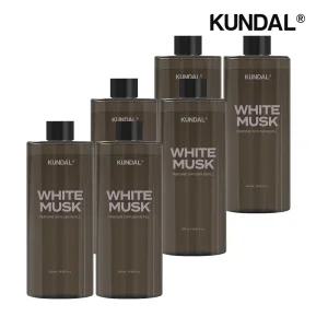 쿤달 퍼퓸 디퓨저 리필 화이트머스크 500ml x6개