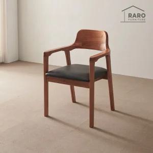 발렌시 참죽나무 원목 식탁 의자 카페 인테리어 체어_무료배송