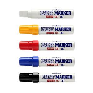 문화 점보 페인트마카 15mm 사각닙 다용도 마카펜
