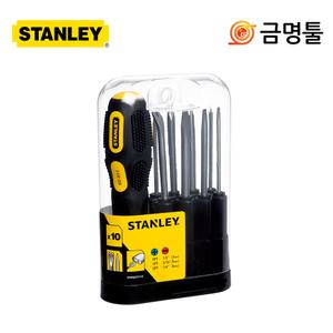 스탠리 STHT62511-8 스크류 드라이버세트 9way 일자 십자 후크타입 수공구