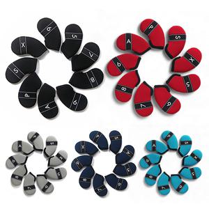 [PGA투어] 네오프렌 아이언커버 헤드커버 9개 세트 (#5~#X)*