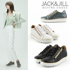 잭앤질 바잉 소가죽 퀼팅 스니커즈(JNF004S)