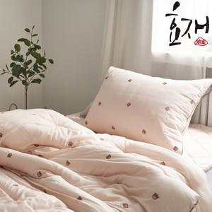 오소 모달 자수 옥수수솜 침구세트(SS) 가방포장 by효재
