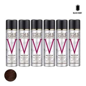 더마클라센 스타일앤 볼륨짱짱 흑채 스프레이 자연갈색 120ml x6