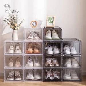 슈케이스 신발정리함 박스 보관함 수납 슈즈랙 투명 아크릴