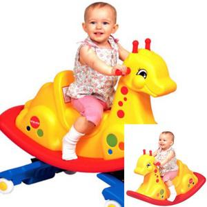 스프링기린 유아목마 유아말 흔들말