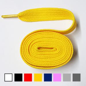 넓고 굵은 평평한 히라끈 16mm 대왕끈 대각 평끈 신발끈 긴 커스텀 운동화끈 슈레이스