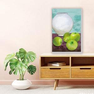 [RG21OOP0]사과그림 달항아리 풍수 캔버스액자 그림드림