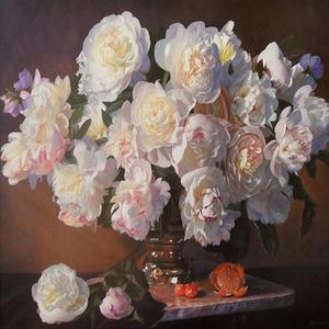 [RGKO1Q99]지니아 꽃병 3D 사각 보석십자수 30x30 DIY키트