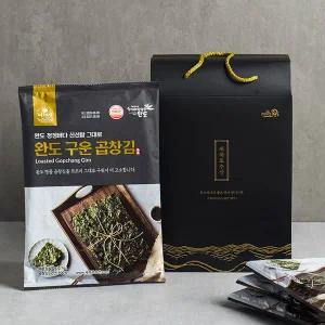 조미하지 않고 구운 곱창김 선물세트 20gx8봉