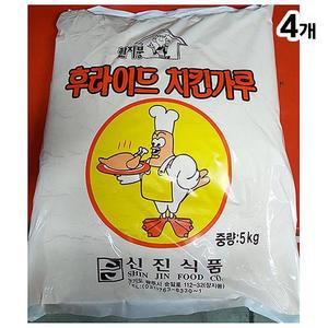 [XBJ7H2K0_47]치킨가루 신진 5k X4 식자재 주방용품