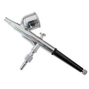 에어 브러쉬건 도장기 건 스프레이 0.2mm 프라모델 페인팅