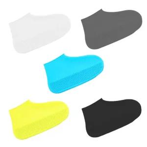 폭설 대비 장마 실리콘 스노우 방수 커버 신발 레인 부츠 보호 슈즈 덮개 고무장화 덧신