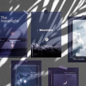 감성 컬러 엽서 모음 어스름/인테리어/꾸미기/다용도/데코/드로잉/디자인/소품/벽꾸미기/업소/카페/매장