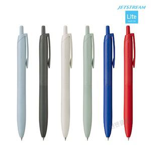유니 제트스트림 라이트 터치 단색 볼펜 0.7mm 펜팬