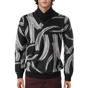 [롯데백화점]레드옥스 롯데광복 2024 F/W 캐주얼 겨울 숄에리 보카시니트(R244SW155BK-GB)