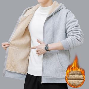 남성 여성 융털 후드집업 양털 후드티 기모 집업후드 오버핏 후드 자켓