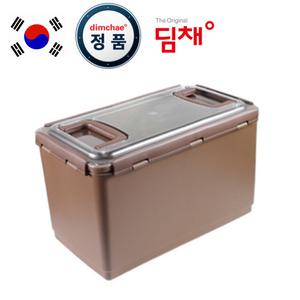 딤채 김치통 14.1리터 위니아 김치냉장고 통 대형 투명 김장 딤체 A