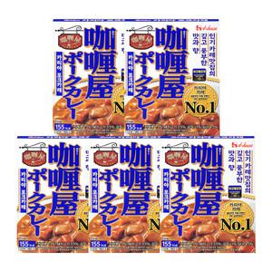 하우스 카리야 포크카레 약간매운맛 180g X 5개