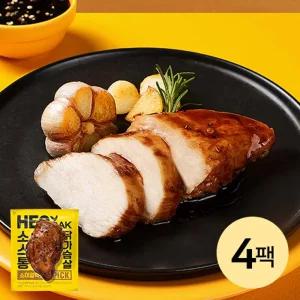 [허닭] PICK 소스 통 닭가슴살 소이갈릭맛 4팩