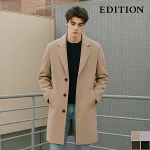 [에디션] 캐시미어 베이직 싱글코트 (NNC4CG1991)