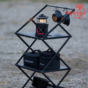 블랙독 캠핑 알루미늄 쉘프 선반 행어 수납장 정리대 3단 CBD2450PJ020