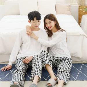 예스플러스 특면 9부 40수 주머니 파자마 모래