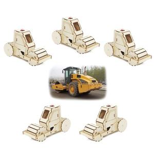 전동 중장비 롤러 조립키트 5개세트 초등 차량 만들기
