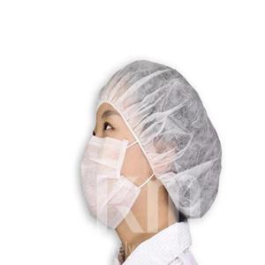 일회용 부직포 헤드캡 100개 식당모자 도장복 일회용헤드캡