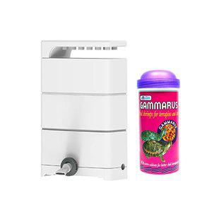 [초록끈]아마존 거북이 저수위 저수면 여과기 amz-xn600+250ml감마루스세트