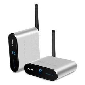 송신기 앤 무선 MEASY 키트 플러그 AV220 및 수신기 TV RCA 플레이 4G