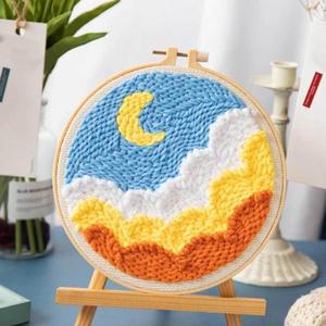 [MENP6M49_52AG]펀칭 자수 자수세트 십자수실 태교