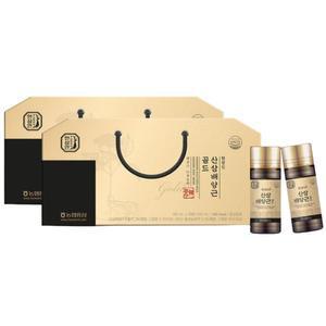 한삼인 산삼배양근 골드 6년근 홍삼음료 추천 10병 X2