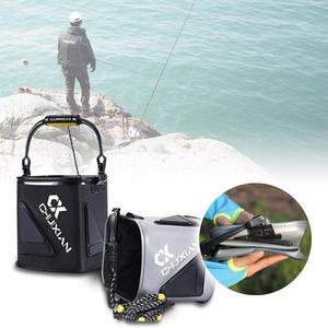 [MEM6ML2R_52DF]민물 낚시 살림물통 접이식 미니 두레박