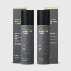 [코리아나] 포 맨 파워 블렌딩 올인원 플루이드 150ml x 2개