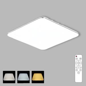 국산 감성 LED 색변환 리모컨 사각 방등 120W 삼색변환 거실등 디밍 밝기조절 플리커프리