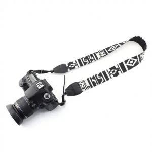 DSLR 카메라 빈티지 패턴 넥 스트랩 캐논 니콘 펜탁스