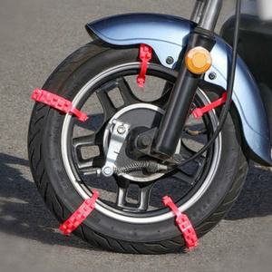 오토바이 눈길 스노우체인 원터치 미끄럼방지 우레탄 겨울 안전